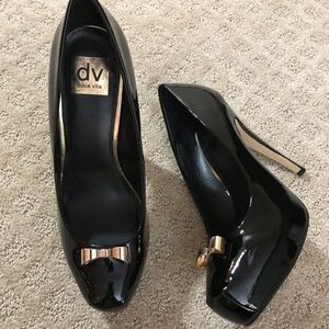 Dolce Vita Platform Patent Bunny Heels